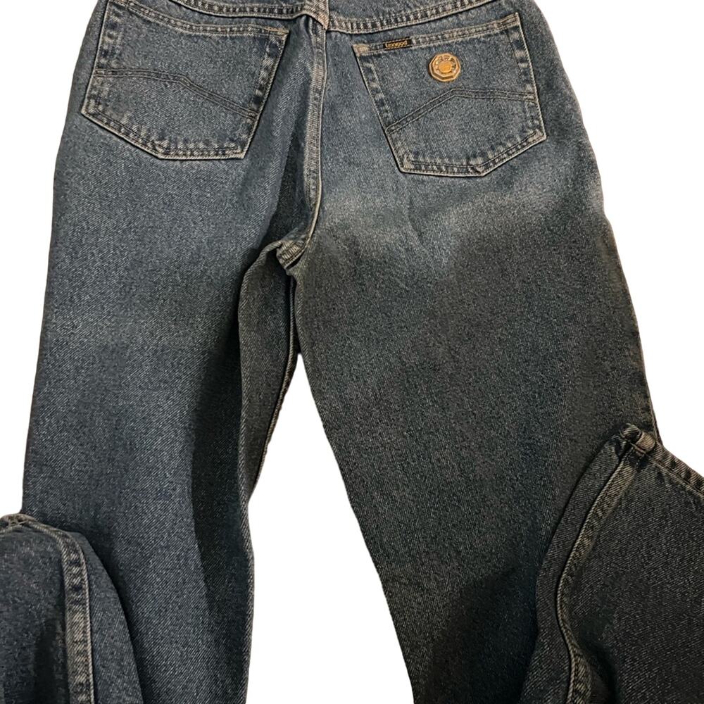 Texwood Vintage Medium Wash Relaxed Fit Straight Leg Jeans, Women's Size 30